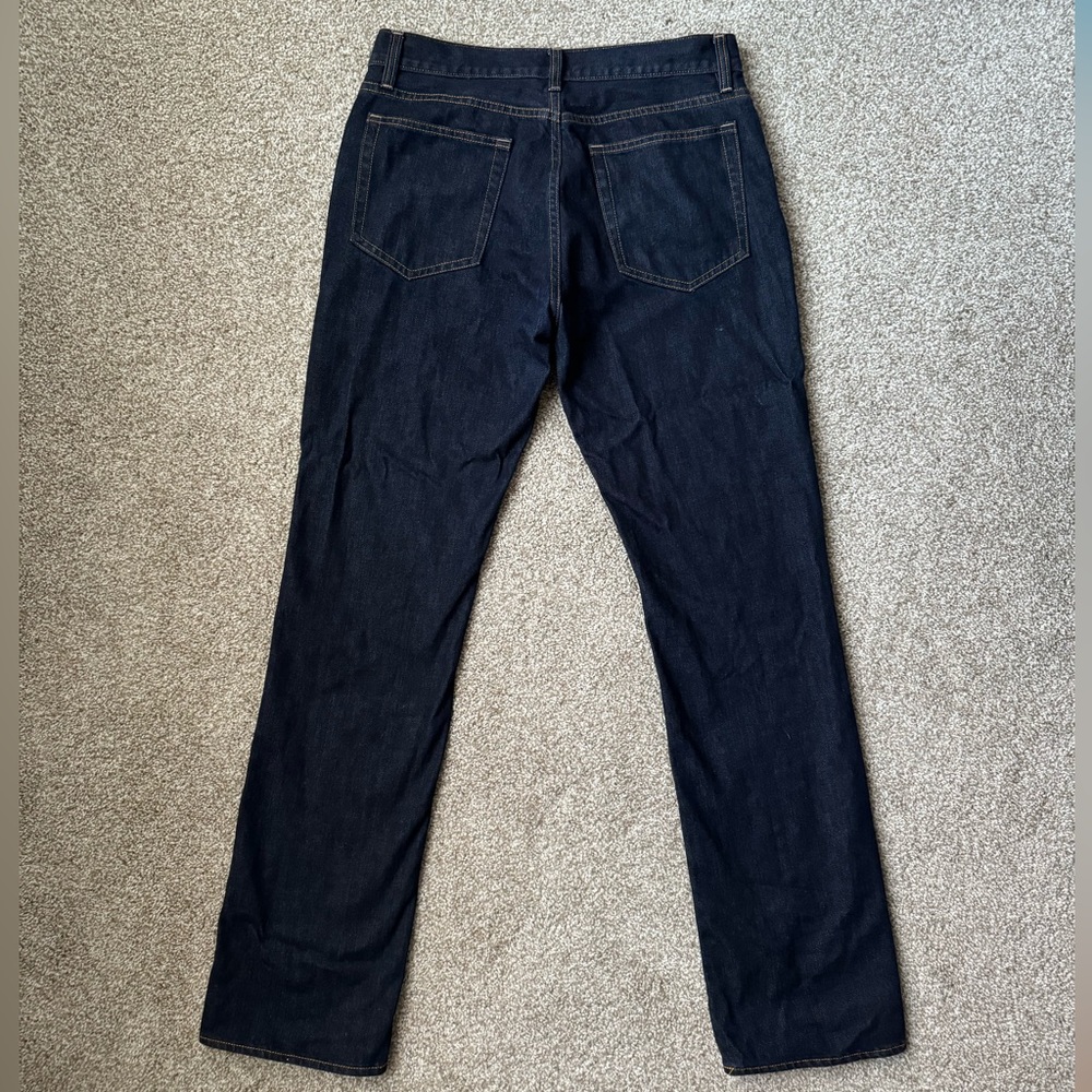 J Crew Mens Vintage Flex Slim Straight Jean, Resin Rinse Wash, 32W/34L - Picture 4 of 7